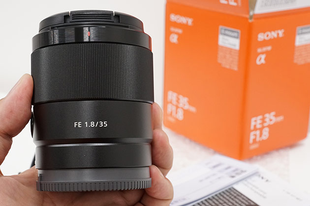 FE 35mm F1.8 到着！開梱と試し撮り 軽くて明るい良いレンズ！