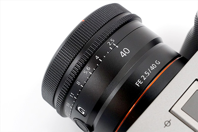 FE 40mm F2.5 G 軽い小さい質感高く。「写す」が楽しい単焦点レンズ！