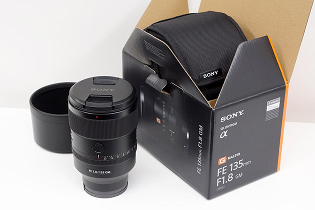 惚れてまう画質とスピード！FE 135mm F1.8 GM 「SEL135F18GM」開梱