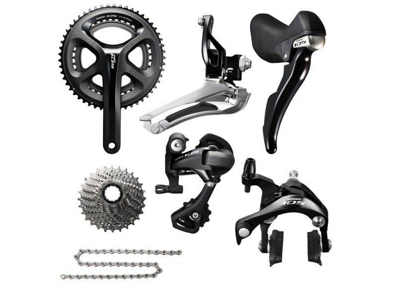シマノ105グループセット・バラ買いの価格差はあるか？【セットは