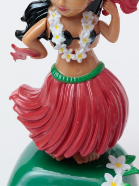 腰振りフラドール ハワイアンフィギュア フラダンス人形 ソーラー式