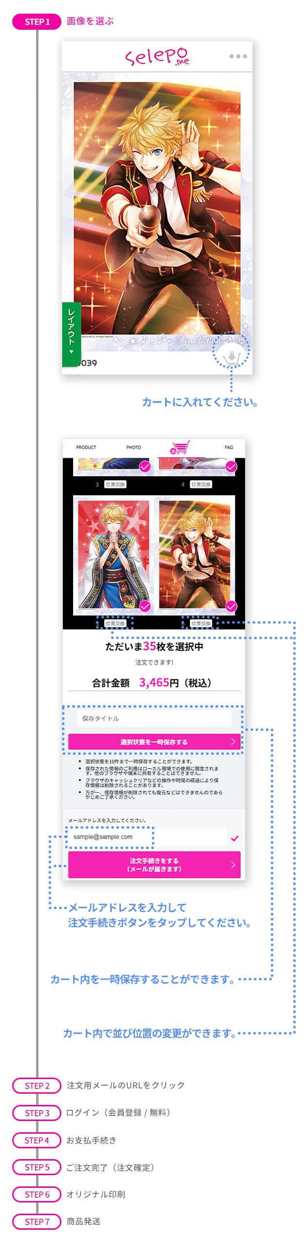 アイ☆チュウ セレポブックレット Bénédiction | Selepo公式サイト