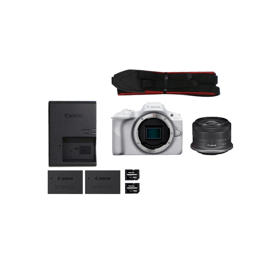 レンタル] Canon EOS R50 レンズキット｜ミラーレス一眼カメラ