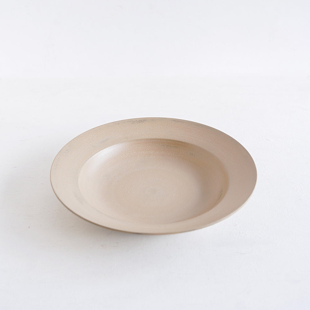 赤木明登 スープ皿 白 – 雨晴/AMAHARE