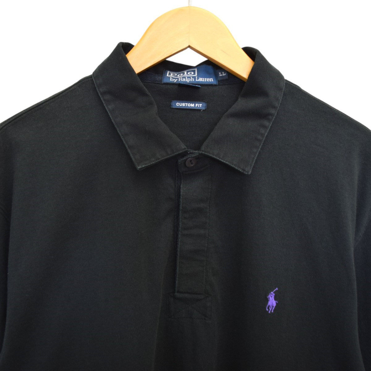 POLO RALPH LAUREN(ポロラルフローレン) ラガーシャツ ブラック サイズ