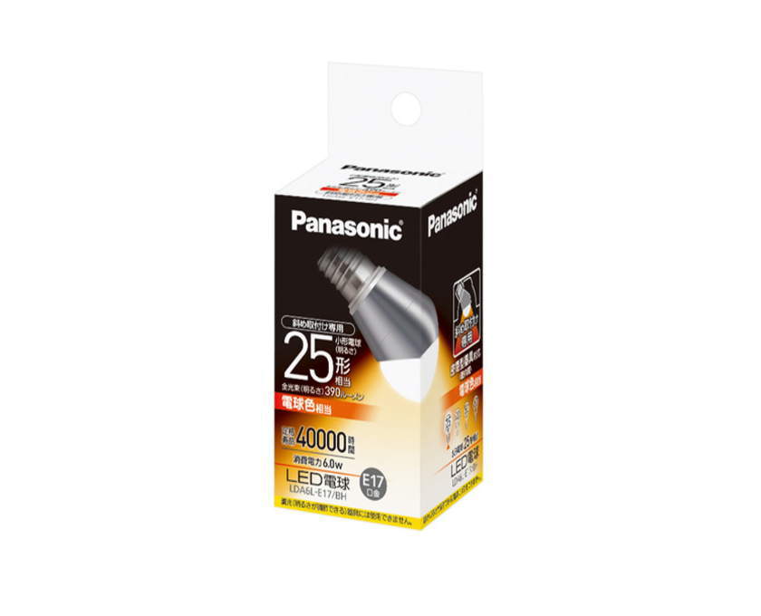 楽天市場】LED電球 LDT6L-G/S/T6 パナソニック 口金直径26mm 電球60W形