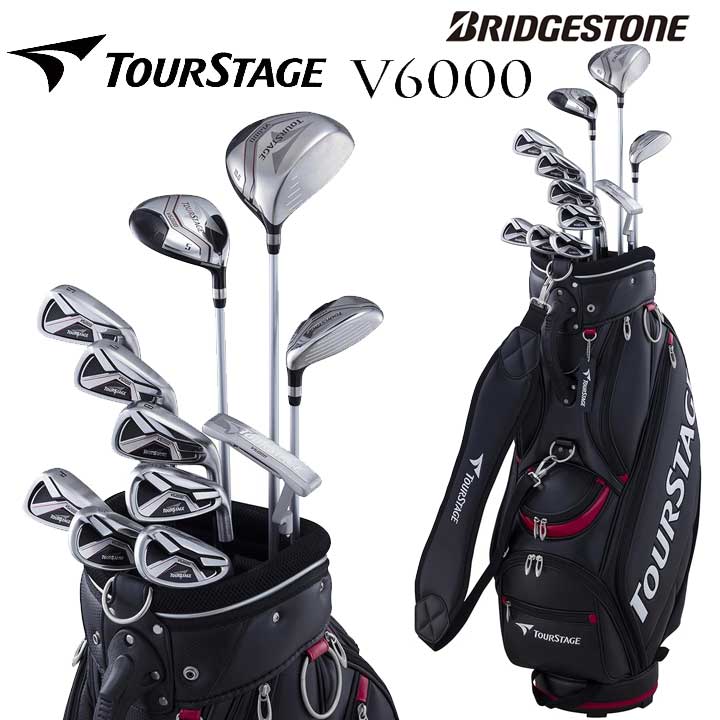 楽天市場】ブリヂストン ツアーステージ V6000 ゴルフクラブ フル