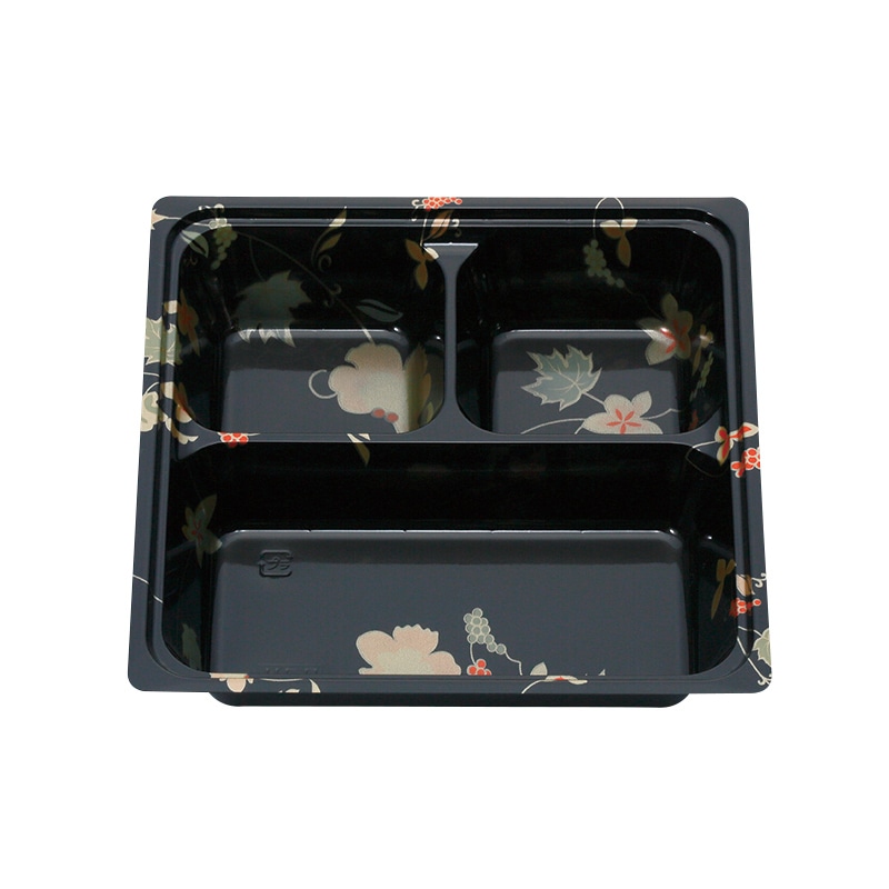 北原産業 紙ボックス二段弁当容器 55-55 こと弁 竹 睦月／はなふさ