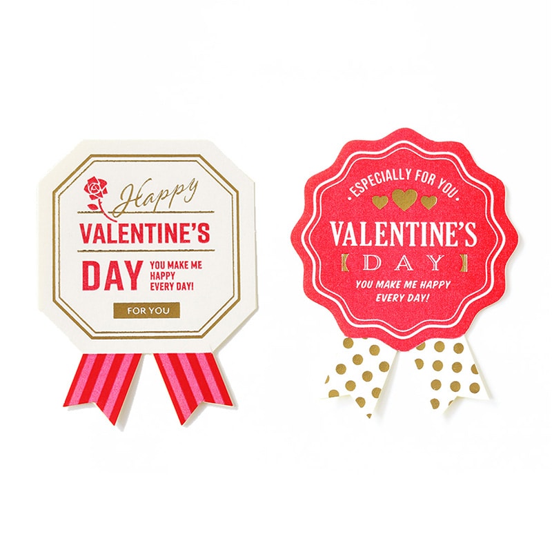 cotta バレンタインシール エンブレム 94885 10組/袋（ご注文単位1袋