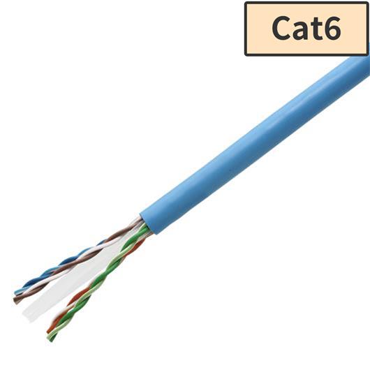 直送品】Cat6 LANケーブル 300m (ブルー) | 業界初の卸通販サイト