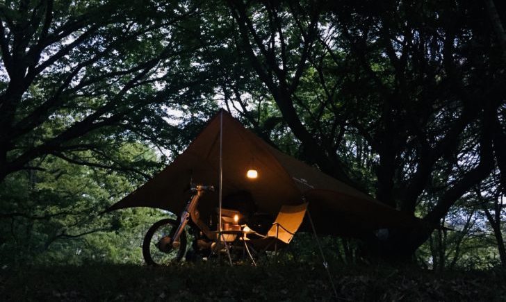 ソロキャンプ におすすめ！｜SnowPeakライトタープ ペンタ シールド