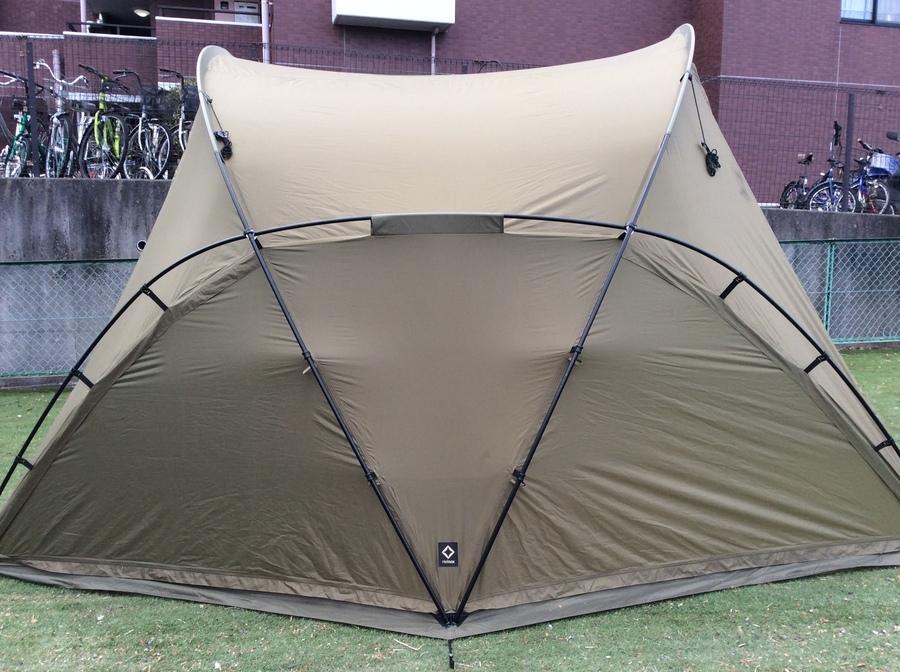 ヘリノックスのVタープ入荷したから張ってみた。[2020.01.17発行