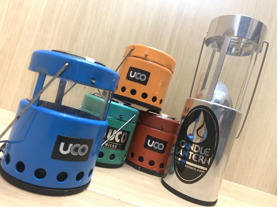 ランタン買取】廃盤や旧ロゴのカラフルなUCOのキャンドルランタン複数