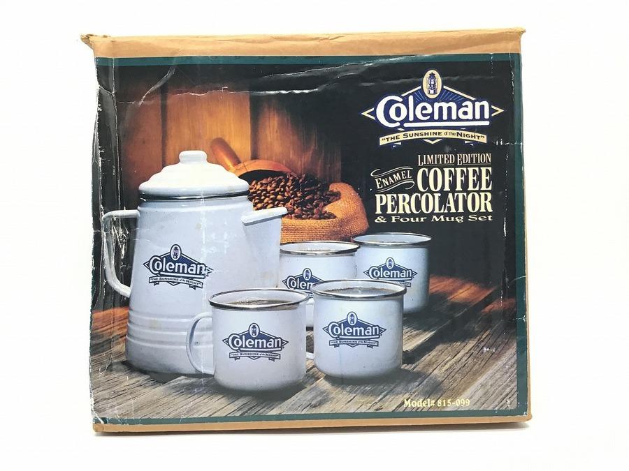 入手困難ヴィンテージ】コールマンの限定版パーコレーターセット