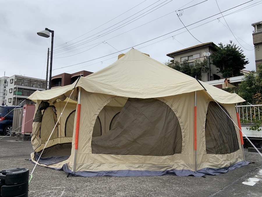 DODのタケノコテントは冬のおこもりキャンプにオススメ![2021.10.21