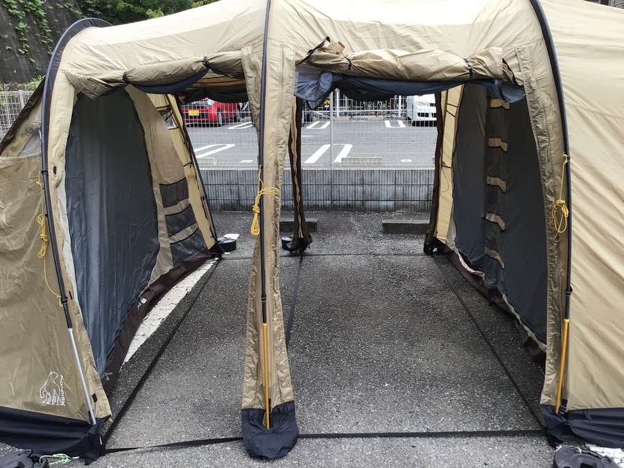 トンネル型テントの元祖！ノルディスク レイサ6PU日本限定ベージュ