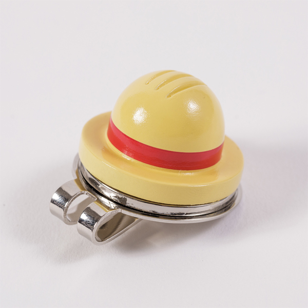 ワンピース】ONE PIECE GOLF ボールマーカー クリップタイプ(ルフィver