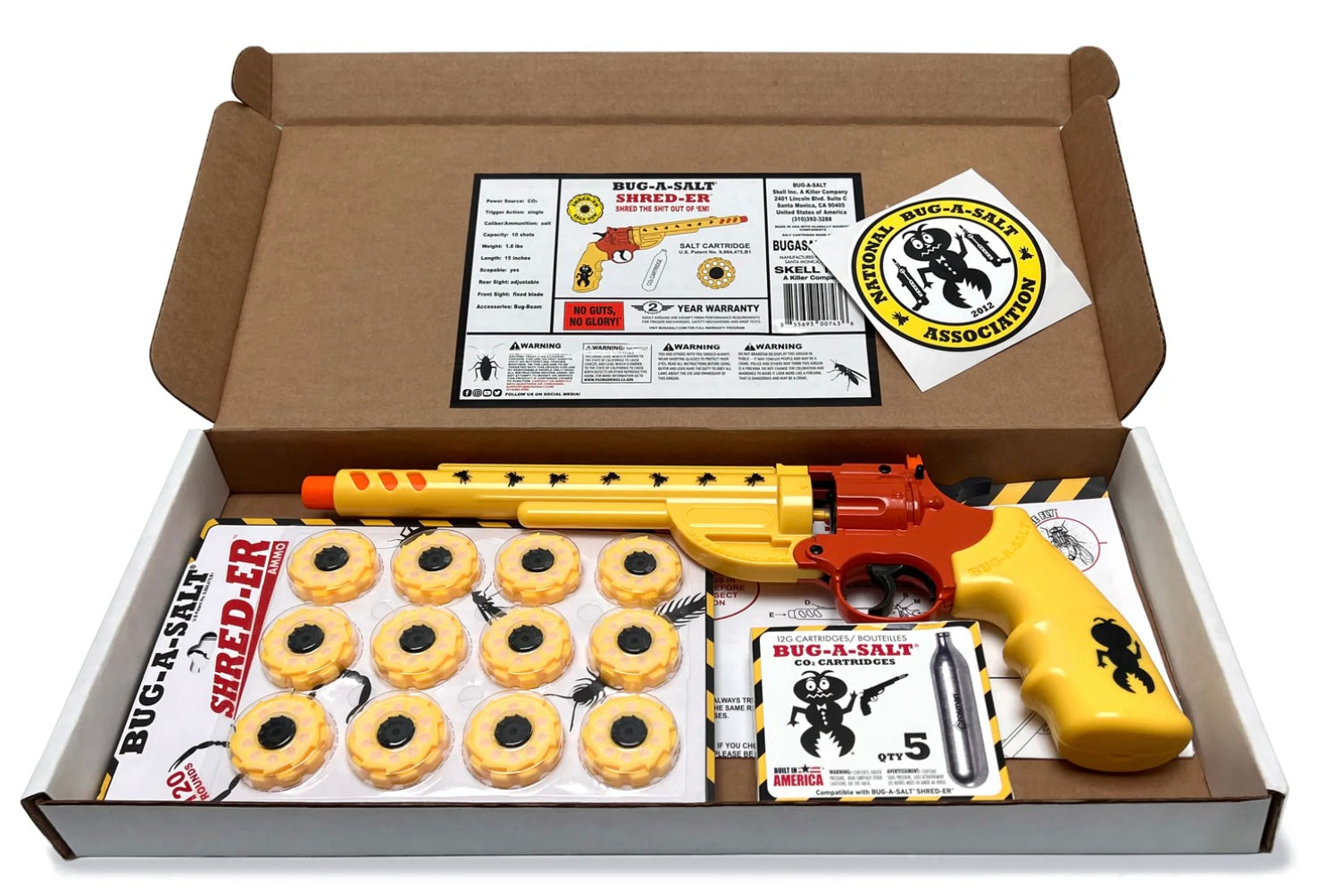 BUG-A-SALT SHRED-ER Starter Kit --- Shred The Sh!t Out of 'Em