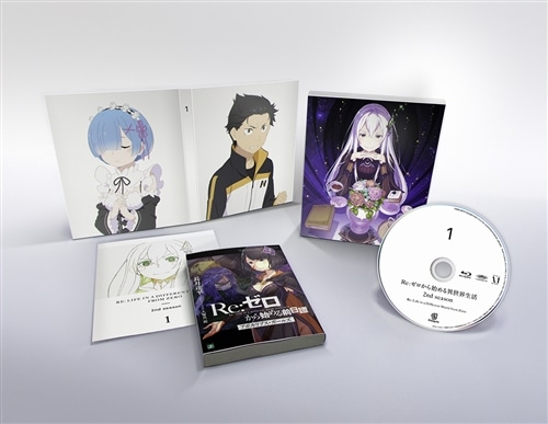 Re:ゼロから始める異世界生活 2nd season 1 DVD: BD・DVD・CD
