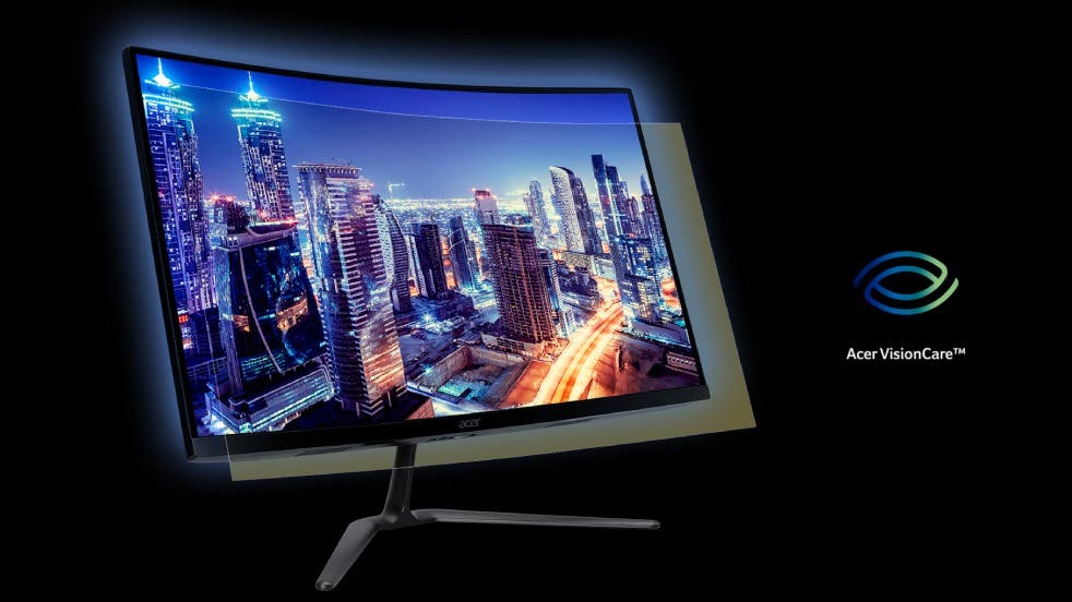 Acer Nitro 湾曲 ゲーミングモニター 27インチ フルHD VA 非光沢 280Hz