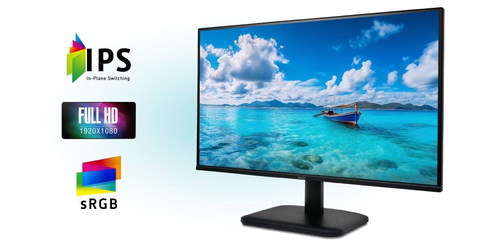 Acer 24.5インチ IPS 144Hz 1ms(VRB) 非光沢 sRGB 99% AMD FreeSync