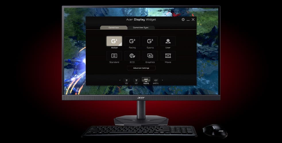 Acer 27インチ IPS WQHD 非光沢 200Hz 0.5ms DCI-P3 90% ブラック