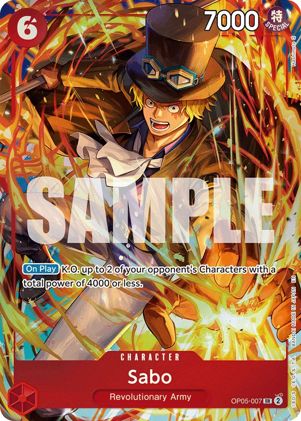 PRB02-014 Sabo One Piece Card Game Card | One Piece Card Game