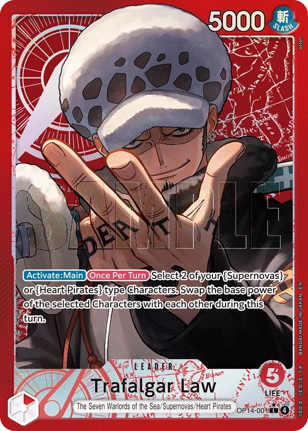 OP14] ブースターパック 蒼海の七傑【OP-14】 One Piece Card Game Set