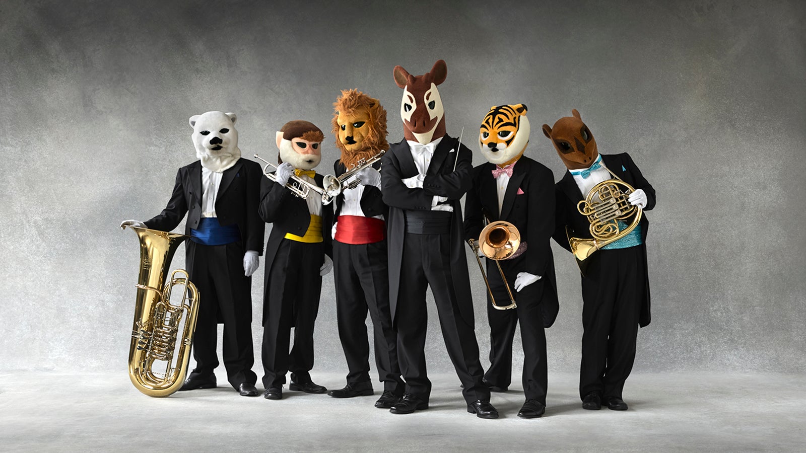 動物たちの音楽DVD『冗談音楽の祭典【ズーラシアンブラス・ショー
