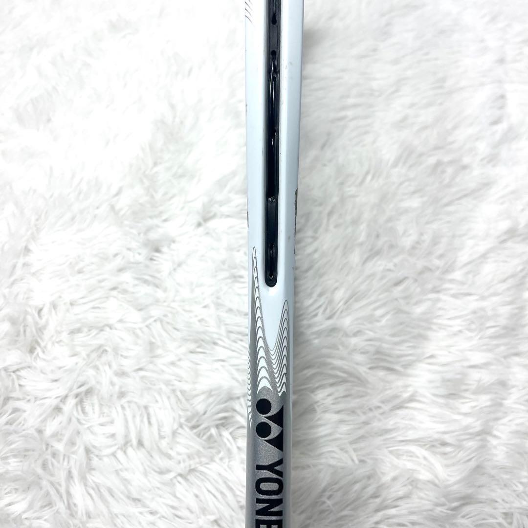 良品】ヨネックス ナノフォース8v REV SL2 ソフトテニス 前衛用 白