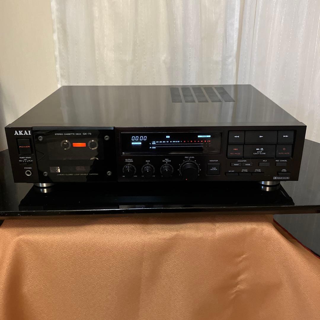 カセットデッキAKAI GX-73 整備済動作品 カセットデッキAKAI GX-73 整備済動作品 - メルカリ