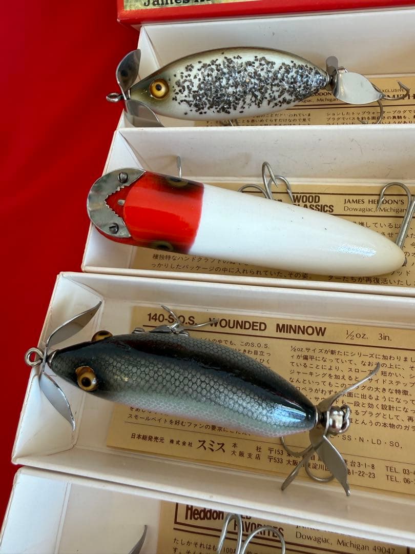 ニ*ん様 オールドヘドン スミス ウッド ヘドン HEDDON ルアー 釣