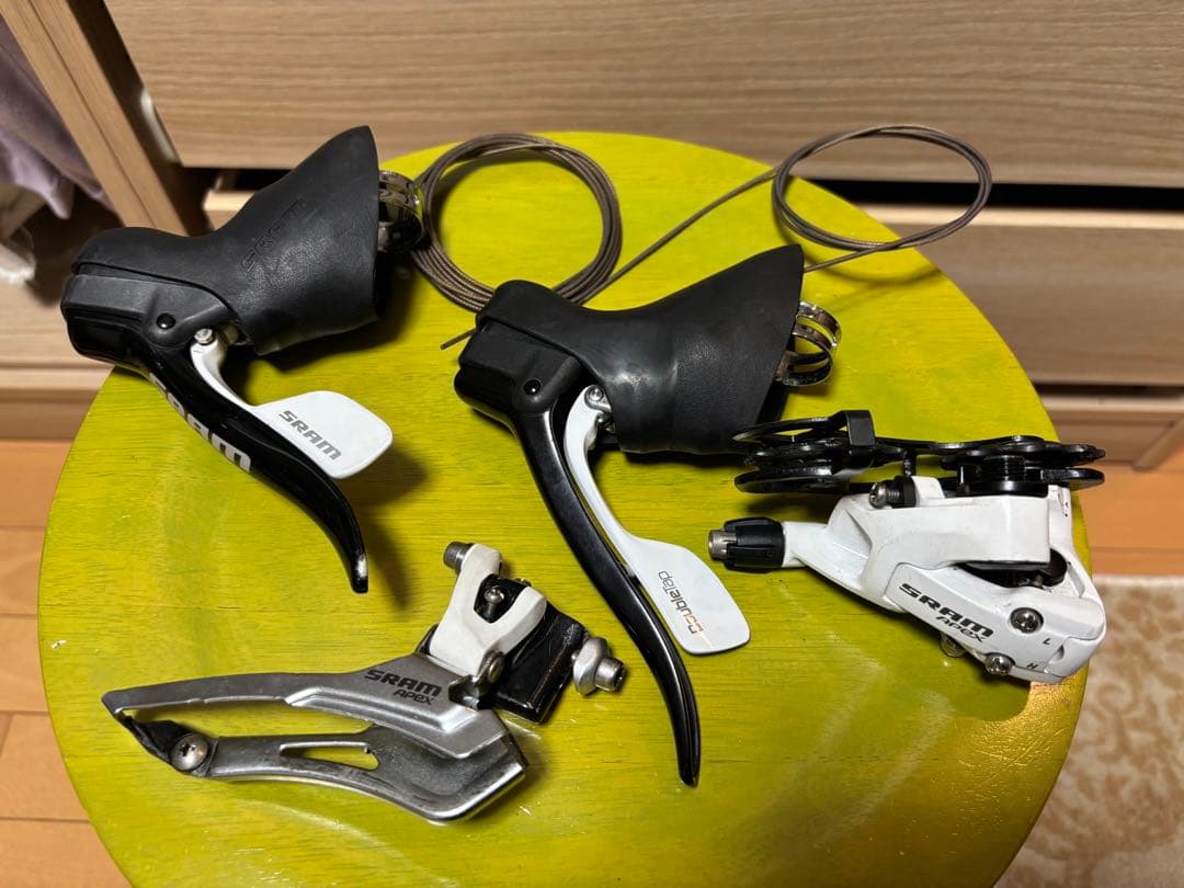 SRAM 2x10速 シフター・ディレイラーセット - メルカリ