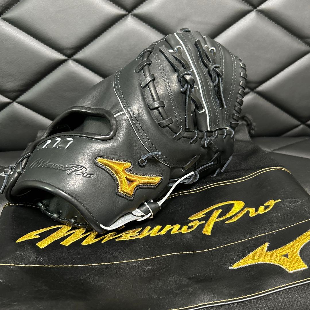 ミズノプロ 山川穂高選手仕様ファーストミット 硬式用 L108660105