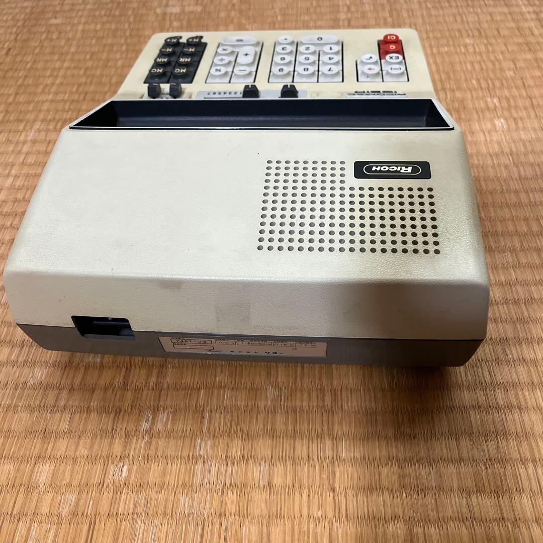 昭和レトロ計算機 リコー RICMAC 1621R - メルカリ