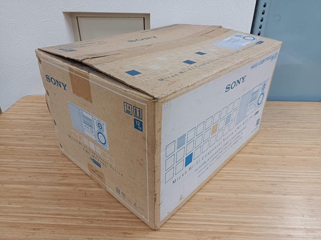 都《MEXEK》ミニコンポ　CD/MD/カセットデッキ　CMT-M333NT