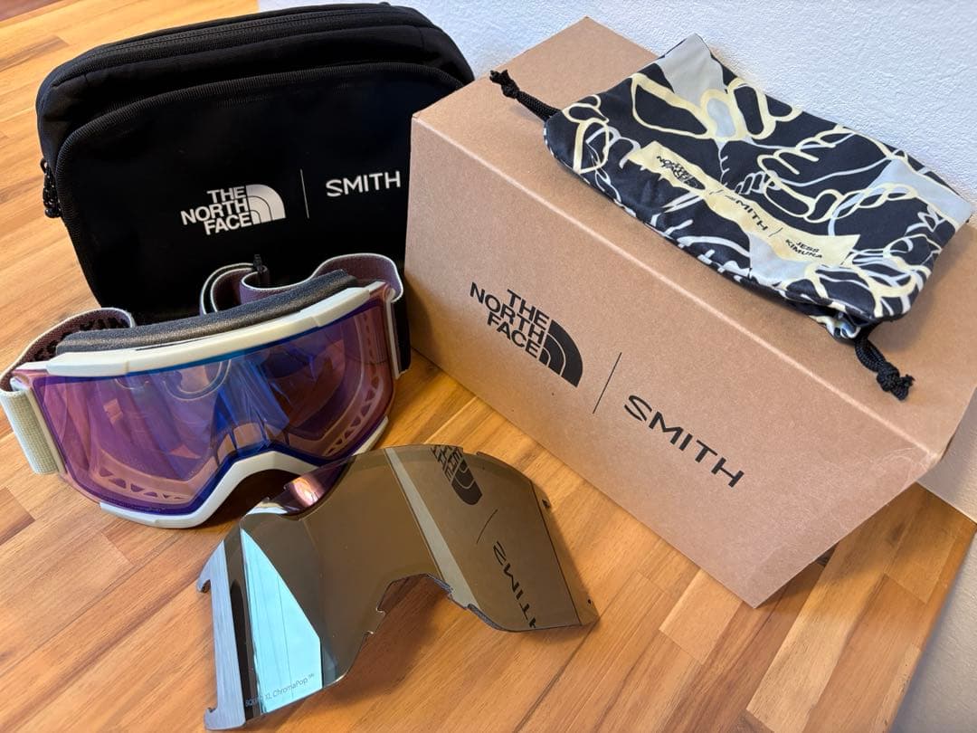 THE NORTH FACE Smith ゴーグルセット 調光レンズを搭載したモデルも！ SMITH × THE NORTH FACE “IO/MAG XL