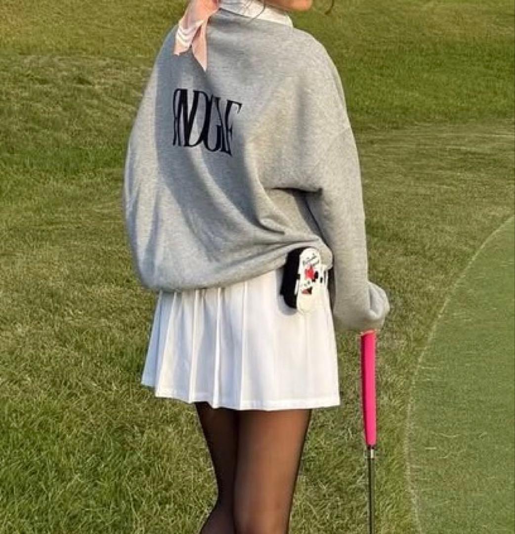 【RIENDA GOLF】ユニセックスルーズスウェットトレーナー RIENDA GOLF（リエンダ ゴルフ） トレーナー スウェット 「RIENDA GOLF