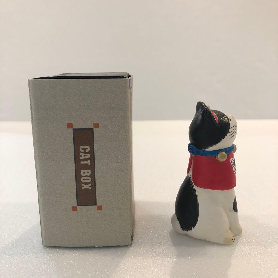 新品】天野千恵美 招き猫 CATBOX 海猫堂 置物 犬張子 H7cm - メルカリ