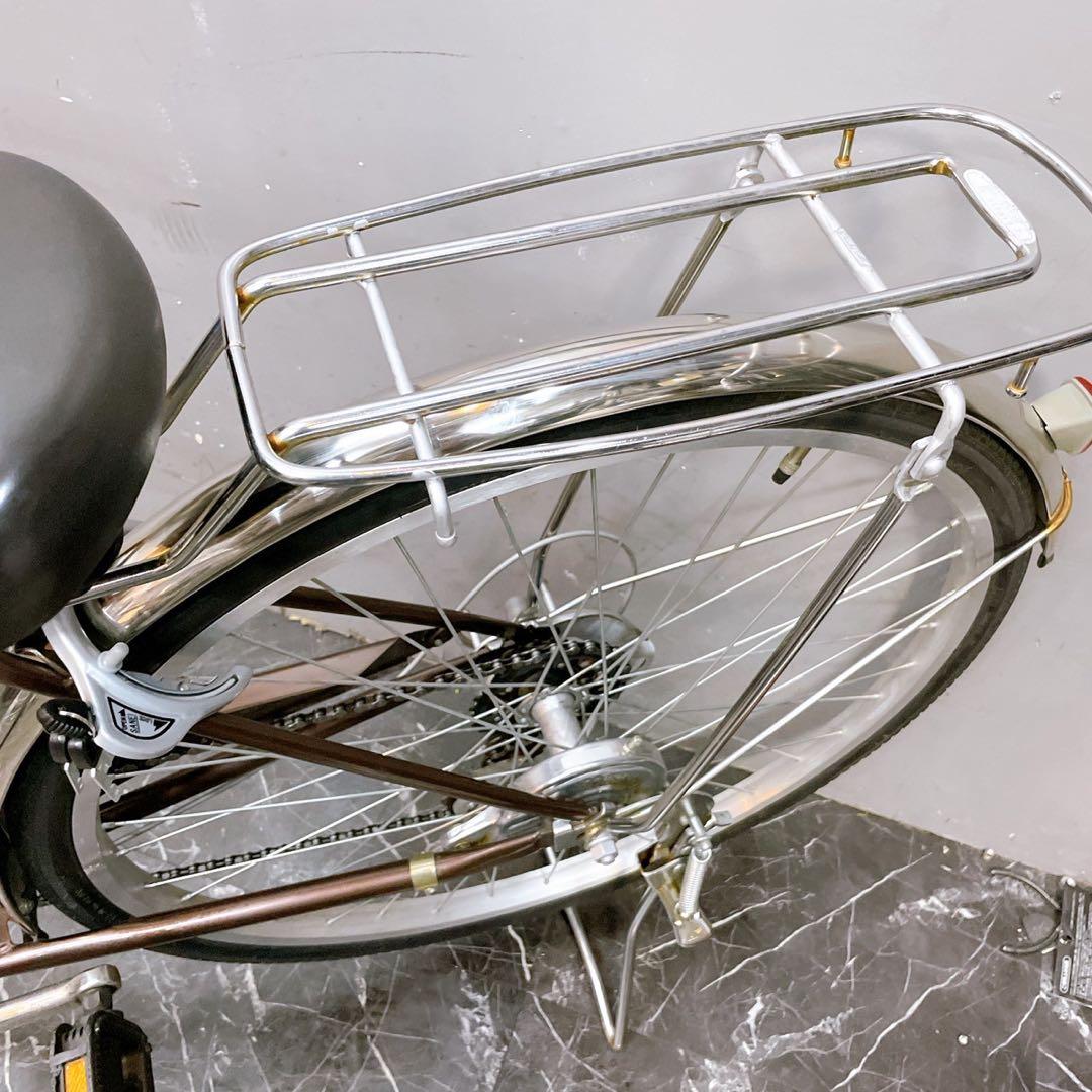 大阪配送価格【944】《関西》一般車 ママチャリ AZZURARE ブラウン