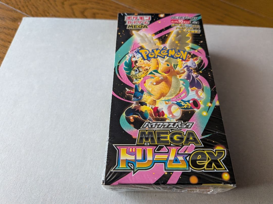ポケモンカードゲーム MEGA ドリームEX 1ボックス シュリンク付き