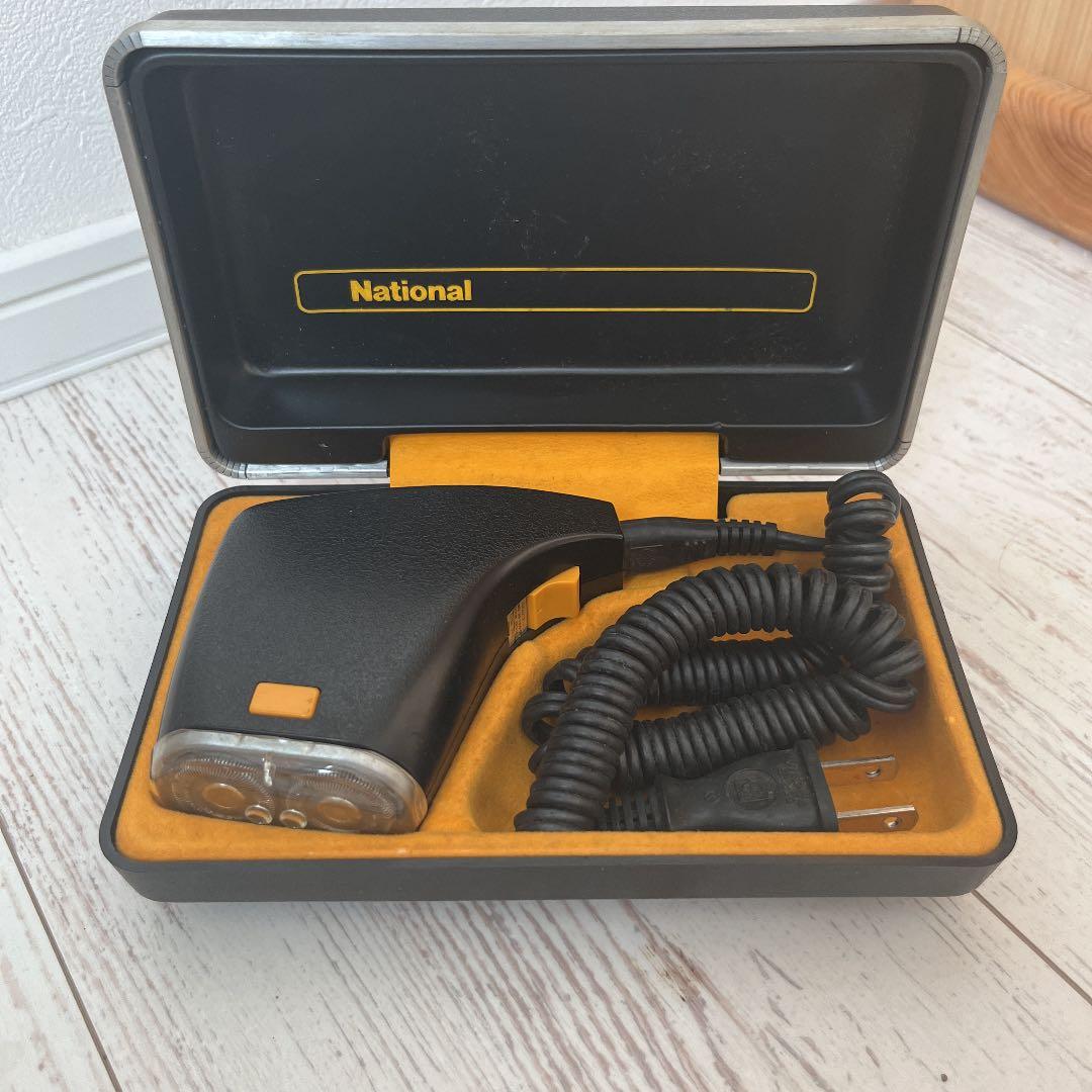National ナショナル 電気シェーバー 昭和レトロ - メルカリ