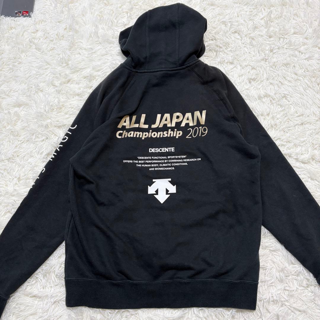 DESCENTE】オールジャパン 国体 インターハイ パーカー 2019 - メルカリ