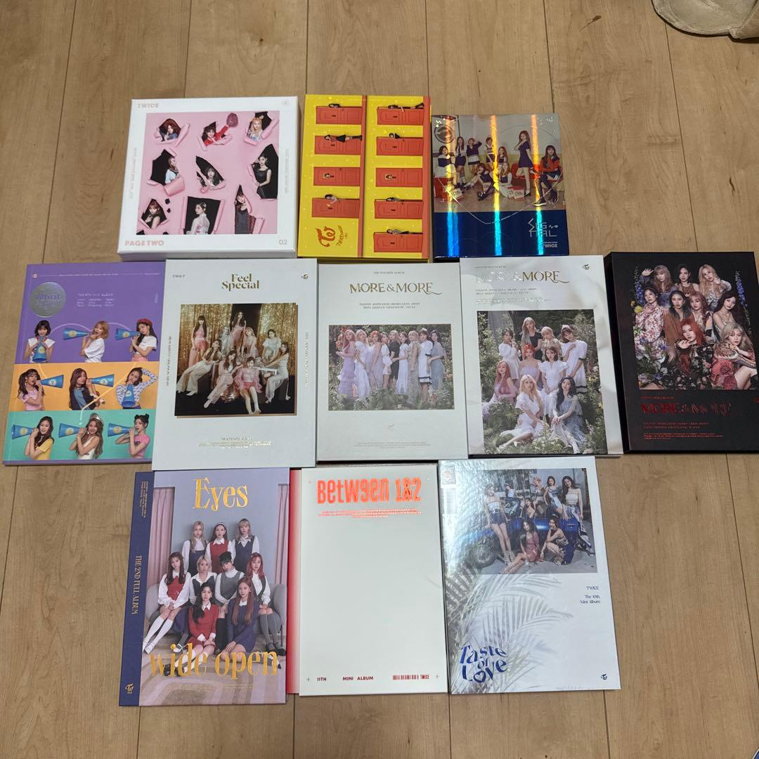TWICE アルバム セット 11枚 1部特典付き - メルカリ