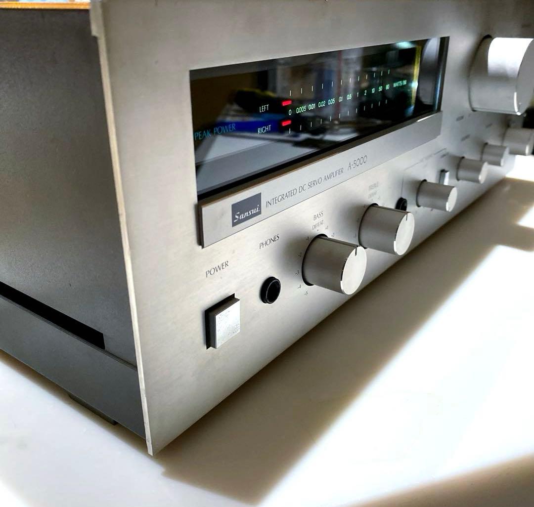 Sansui プリメインアンプ A-5000 サンスイ 動作品 - メルカリ