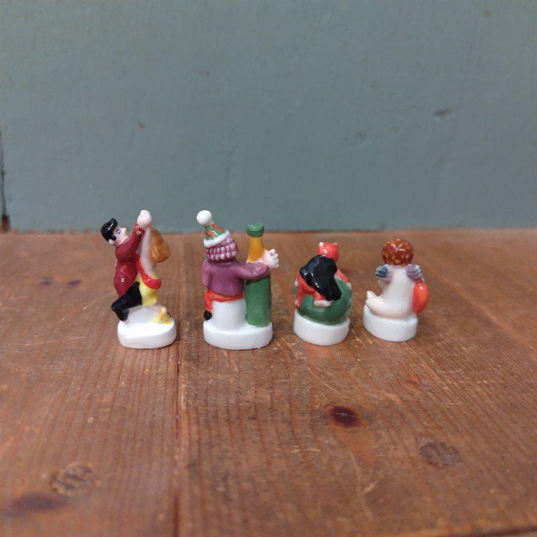 専用出品 ビンテージフェーブ 4点おまとめセット フランス雑貨陶器置物