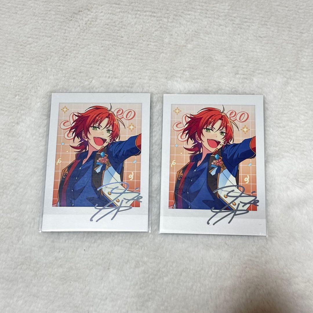 あんさんぶるスターズ あんスタ 4周年 ぱしゃこれ 中国 月永レオ 2枚