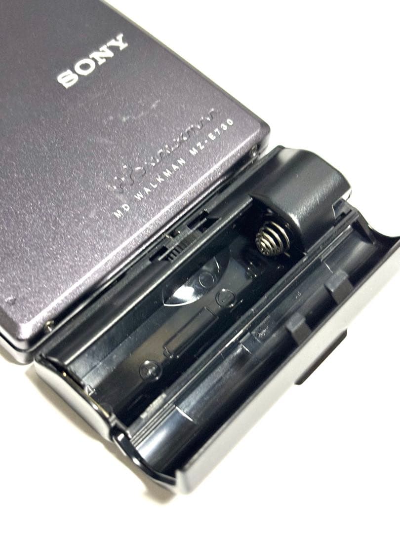 SONY MDウォークマン MZ-E730 動作品 乾電池ケース付き - メルカリ
