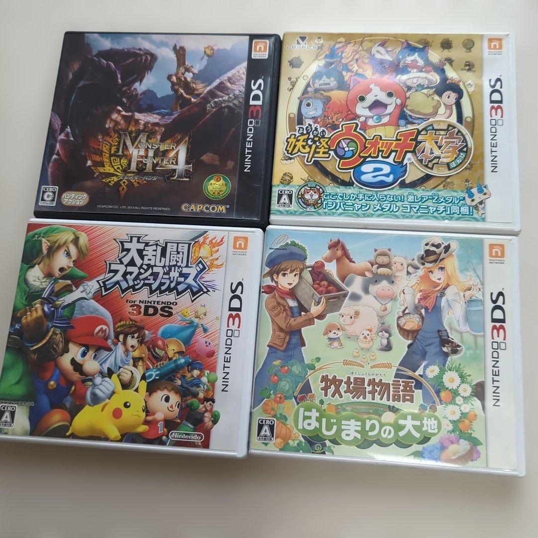 Nintendo 3DS ソフト 4つセット - メルカリ