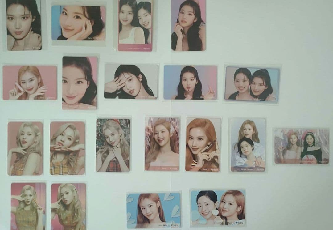 twice　トレカ　A'pleu アピュー　サナ TWICEサナ＆ダヒョン×A'pieu（アピュー）PLAZA限定トレーディング